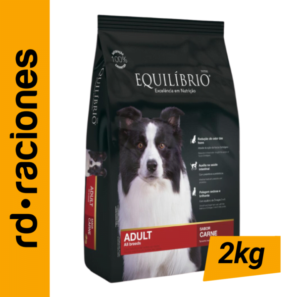 Equilibrio sabor Carne Perros Adultos 2kg