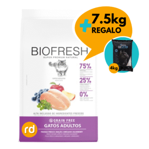 Alimento Biofresh Gato Adulto 7,5kg + Regalo