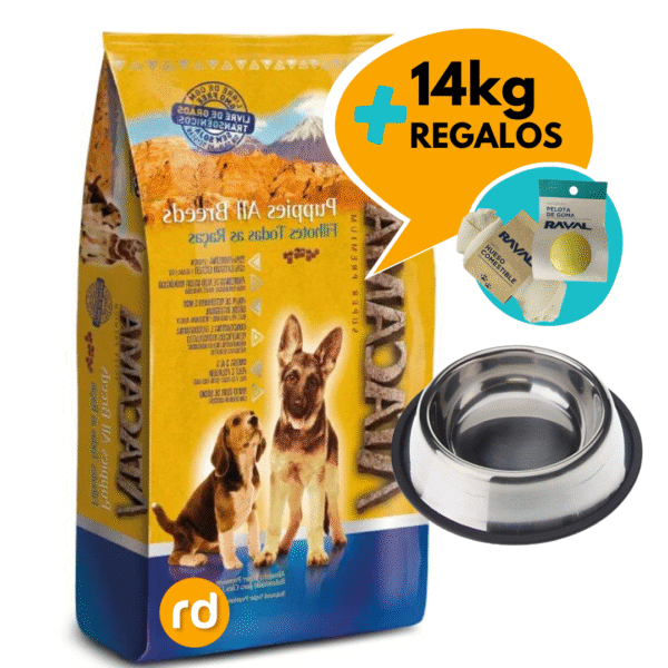 Atacama Para Perro Cachorro 14kg + Regalos