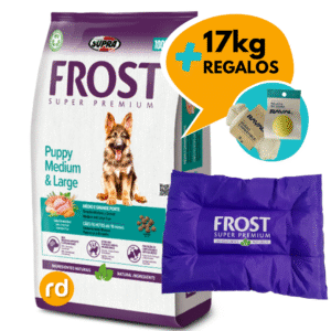 Alimento Frost Puppy 15+2kg + Regalos