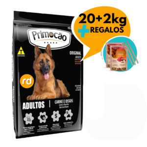 Primocao bolsa negra 20+2kg + Regalos