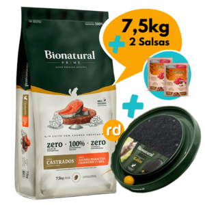 Bionatural Gato Castrado 7,5kg + Regalos