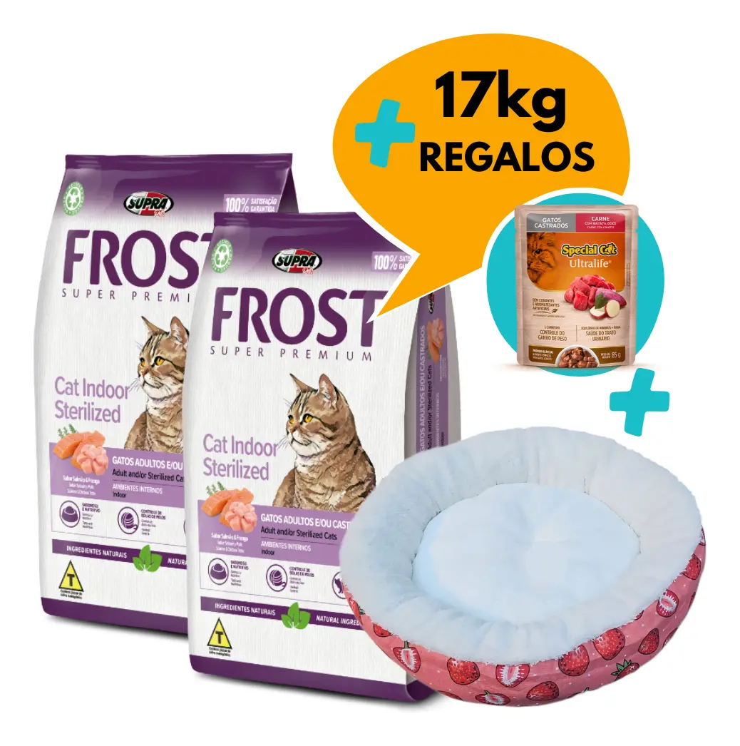 Frost Cat Indoor 17kg + Regalo